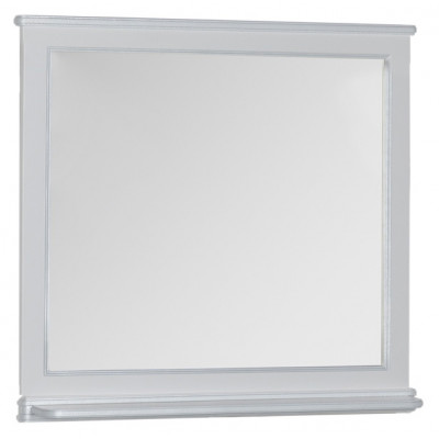 Зеркало Aquanet Валенса 110 белый краколет/серебро 00180149