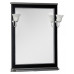 Зеркало Aquanet Валенса 70 черный краколет/серебро 00180298