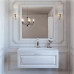 Зеркало для ванной Aqwella Империя 100 белое Emp.02.10/W