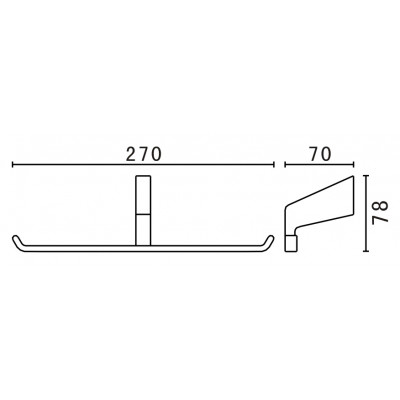 Держатель для туалетной бумаги и полотенца Art&Max Techno AM-E-4183B