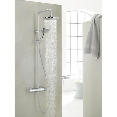 Душевая стойка Kludi Zenta dual shower system 6609105-00