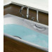 Чугунная ванна Roca MALIBU 2310G000R 160х75 см с отверстиями для ручек