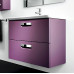 Комплект мебели Roca Gap 60 фиолетовый