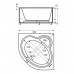 Акриловая ванна Vagnerplast Catalina mini 125x125