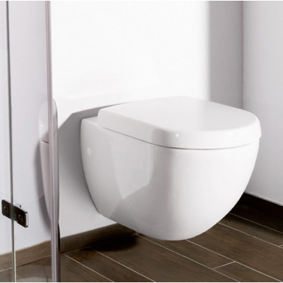 Унитаз подвесной Villeroy & Boch Subway Plus 2.0 5606 10R1 укороченный, alpin