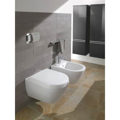 Унитаз подвесной Villeroy & Boch Subway Plus 2.0 5606 10R1 укороченный, alpin