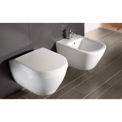 Унитаз подвесной Villeroy & Boch Subway Plus 2.0 5606 10R1 укороченный, alpin